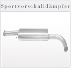 Tuningteile Sportvorschalld�mpfer