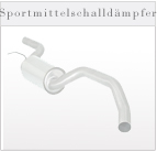 Tuningteile Sportmittelschalld�mpfer