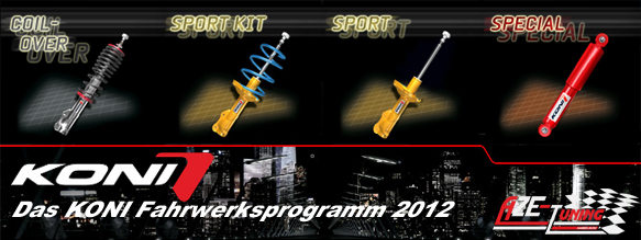 Koni D�mpferprogramm