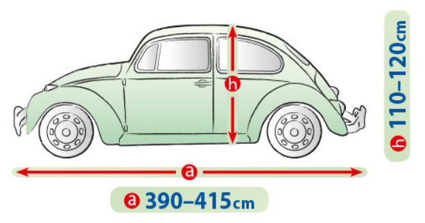 PKW Ganzgarage Garage Autogarage Abdeckplane Faltgarage Vollgarage für VW  Käfer