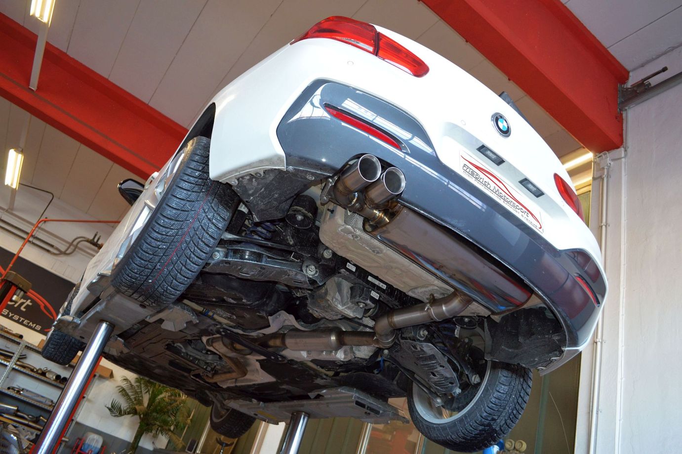 Friedrich Motorsport 76mm Sportauspuff Auspuff BMW 1er F20/F21 120i ...