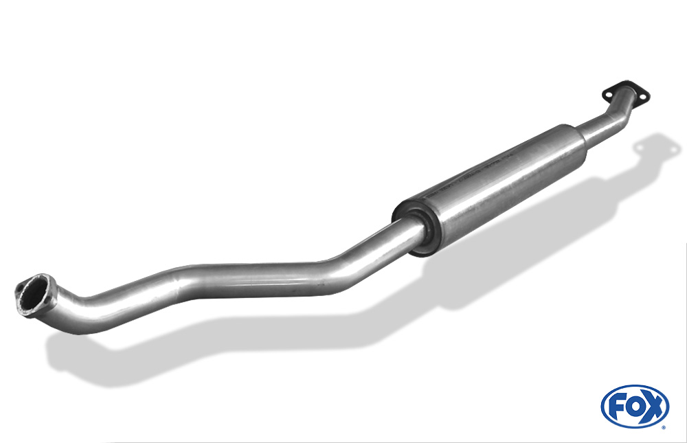 FERROZ Auspuff Set Für Nissan Micra K12 1.2 1.4 - Mitteltopf & Endtopf 2005-2010