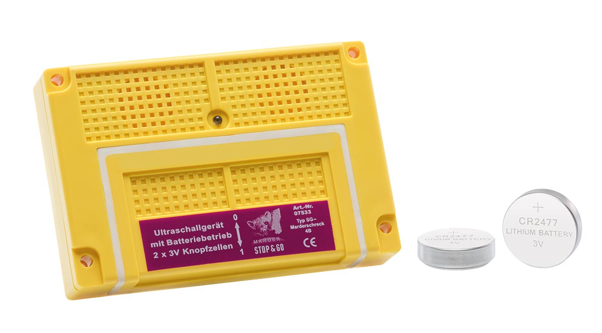 Stop&Go Ultraschall Marderabwehrgert 07533 4B Batterie Marderschutz Stop&Go Ultraschall Marderabwehrgert 07533 4B Batterie Marderschutz