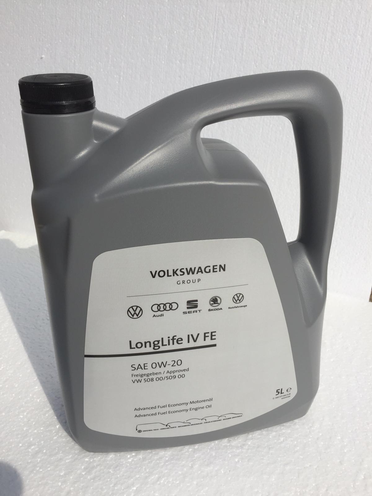 Motoröl für VW Öl 0W-20 Longlife-04 IV FE 508.00 509.00 GS60577M4 - 5L