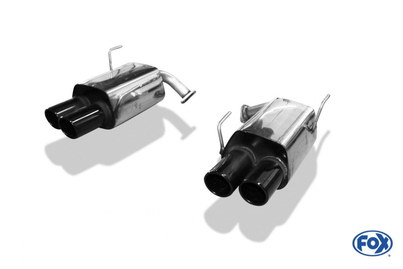 Fox Duplex Auspuff Sportauspuff Komplettanlage für Subaru WRX V1 Stufenheck 2.5l