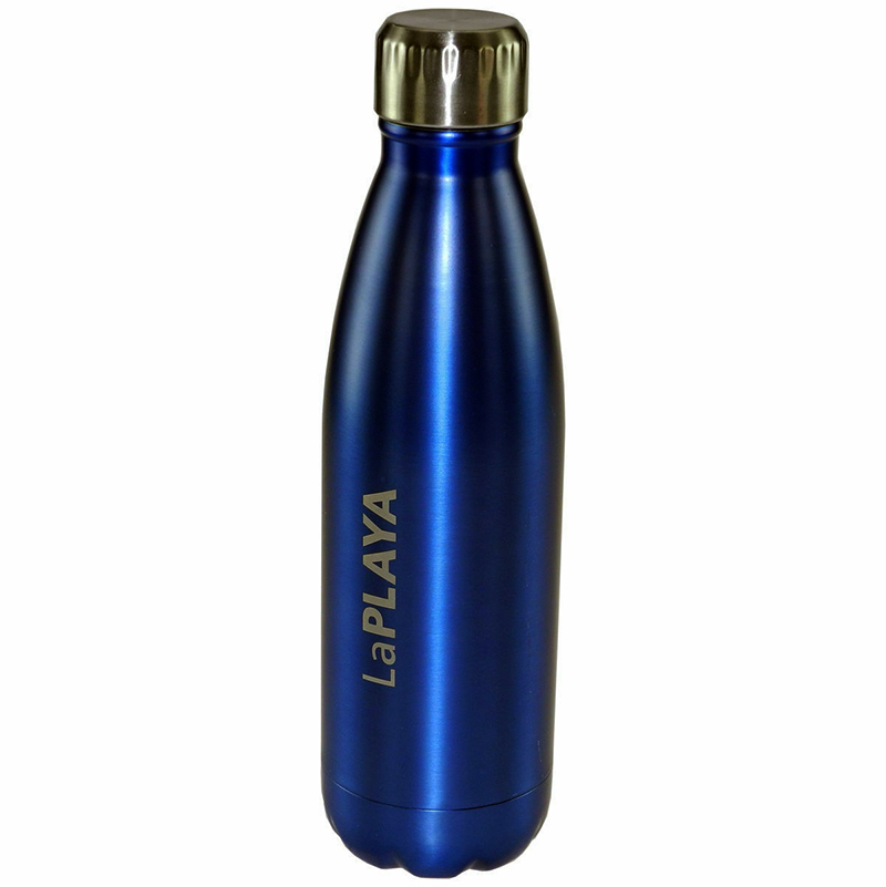 Trinkflasche LaPlaya Wasserflasche Flasche Sport Fitness 0,47l blau
