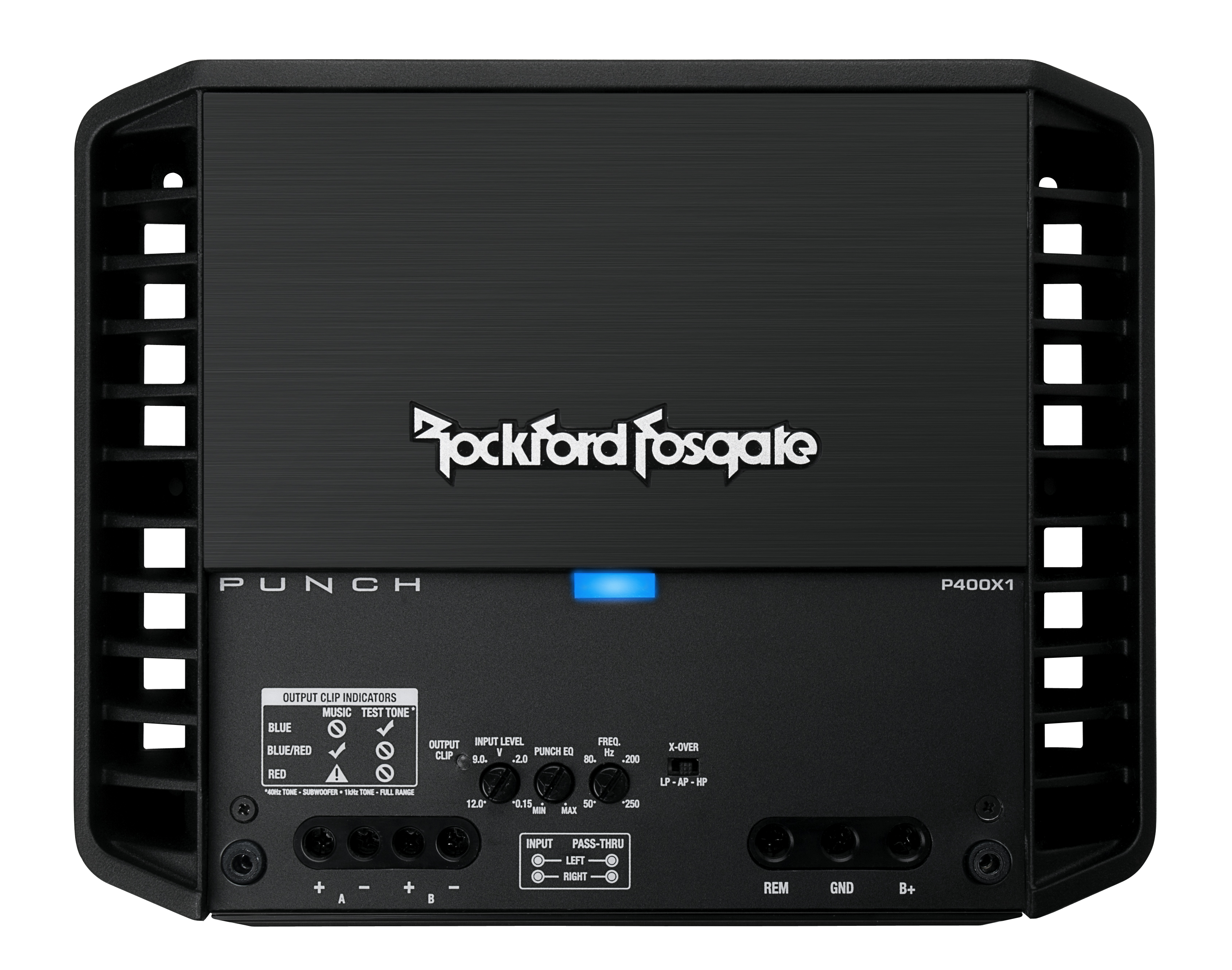 ROCKFORD FOSGATE PUNCH P400X1 EU Monoblock Amp Endstufe Mono Verstärker