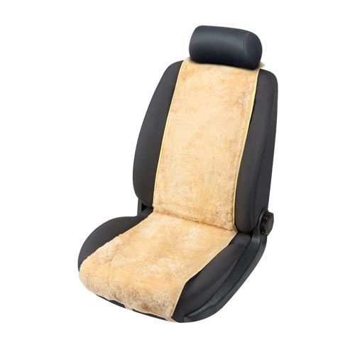 Lammfellbezug Auto Sitzbezug Sitzbezüge Lammfell  Auto Sitzaufleger beige