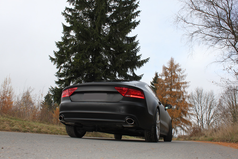 Fox Duplex Auspuff Sportauspuff Komplettanlage für Audi A7 quattro 4G 3.0l TFSI