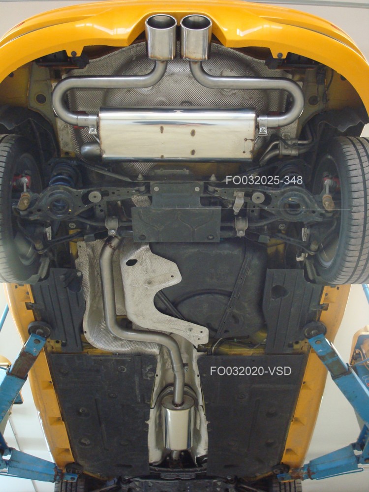 Fox Vorschalldämpfer Auspuff Sportauspuff für Ford Focus 3 ST Fließheck Kombi