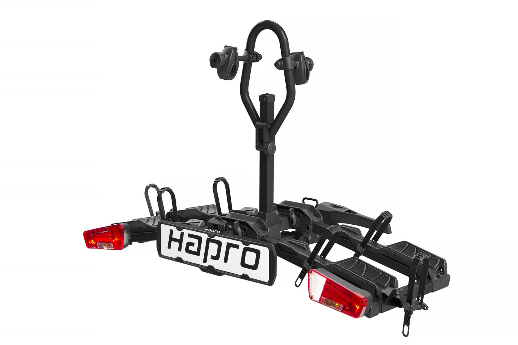 Heckfahrradträger Fahrradträger für Anhängerkupplung Hapro Atlas Premium XFOLD 2