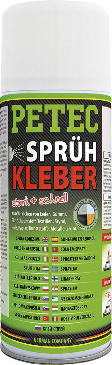 Petec Sprühkleber Kleber Sprühklebstoff Karosseriesprühkleber 400ml 94340
