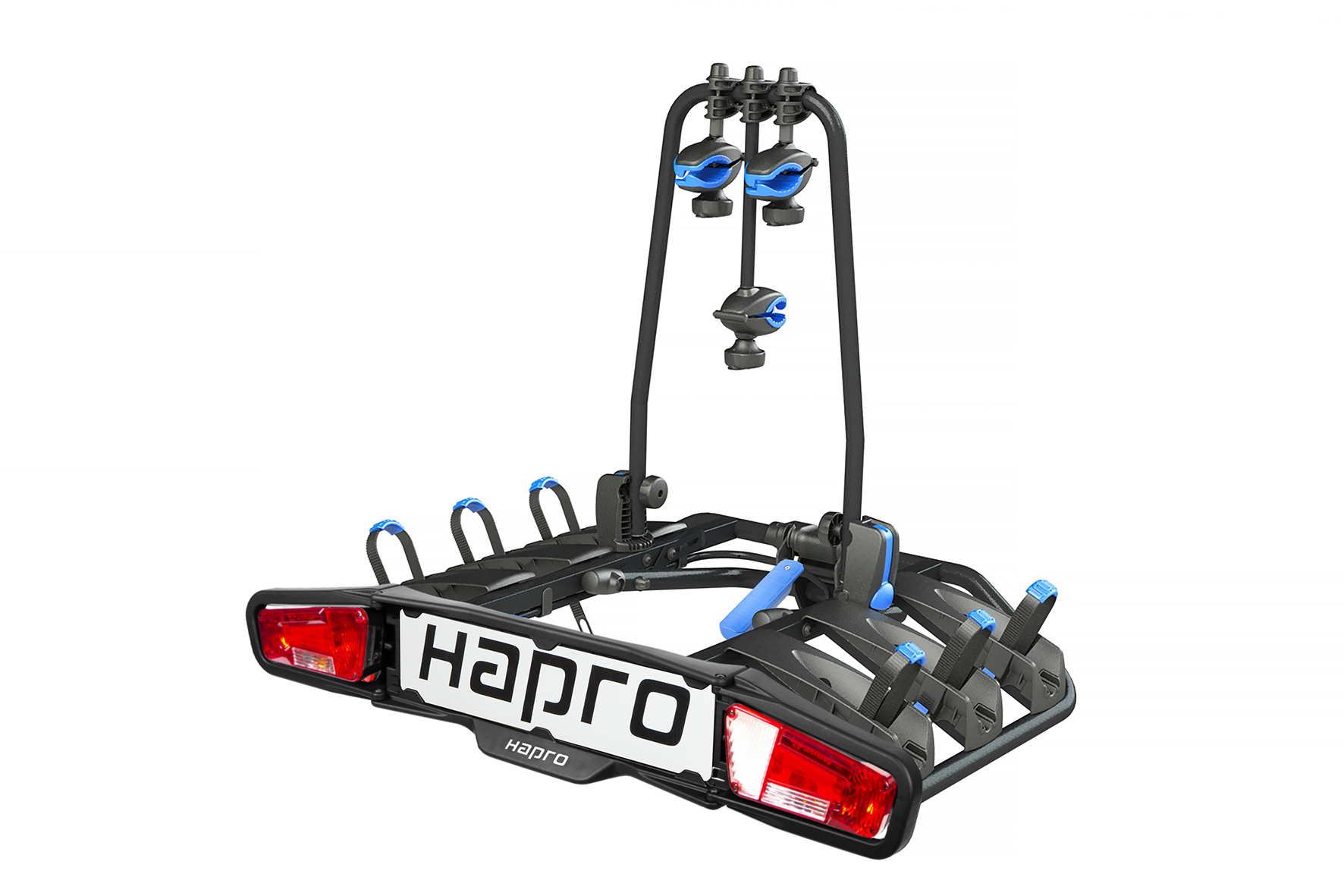 Heckfahrradträger Fahrradträger für Anhängerkupplung Hapro Atlas Premium III
