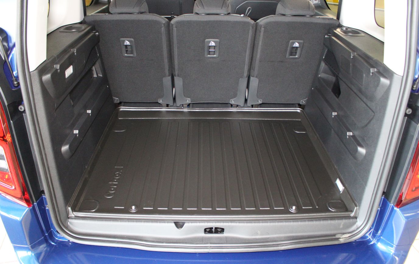 Carbox FORM Kofferraumwanne Laderaumwanne Kofferraummatte für Opel Combo Life E