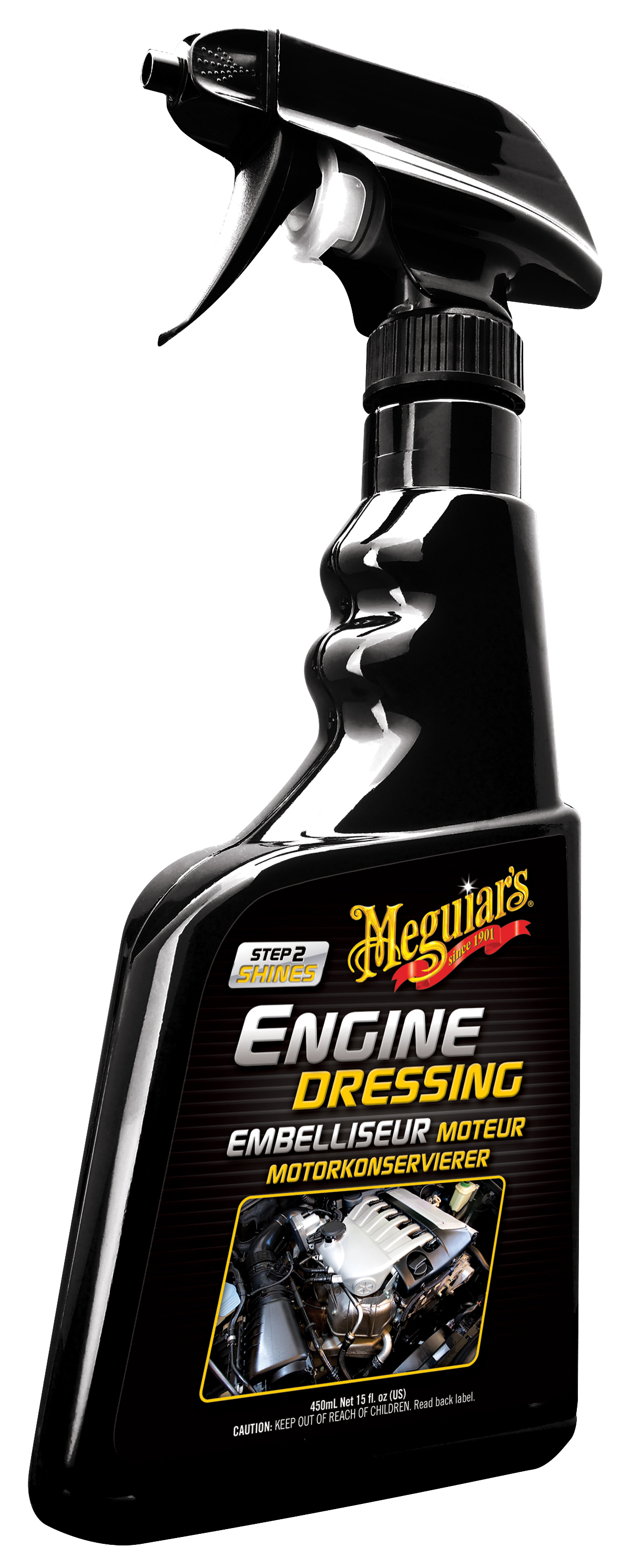 Meguiars Engine Dressing Motorreiniger Motorkonservierer G17316EU 450ml