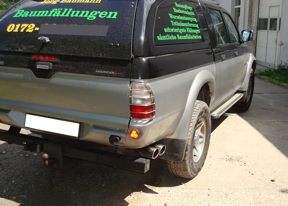 Fox Auspuff Sportauspuff Komplettanlage F r Mitsubishi L200 K60T 2 5 