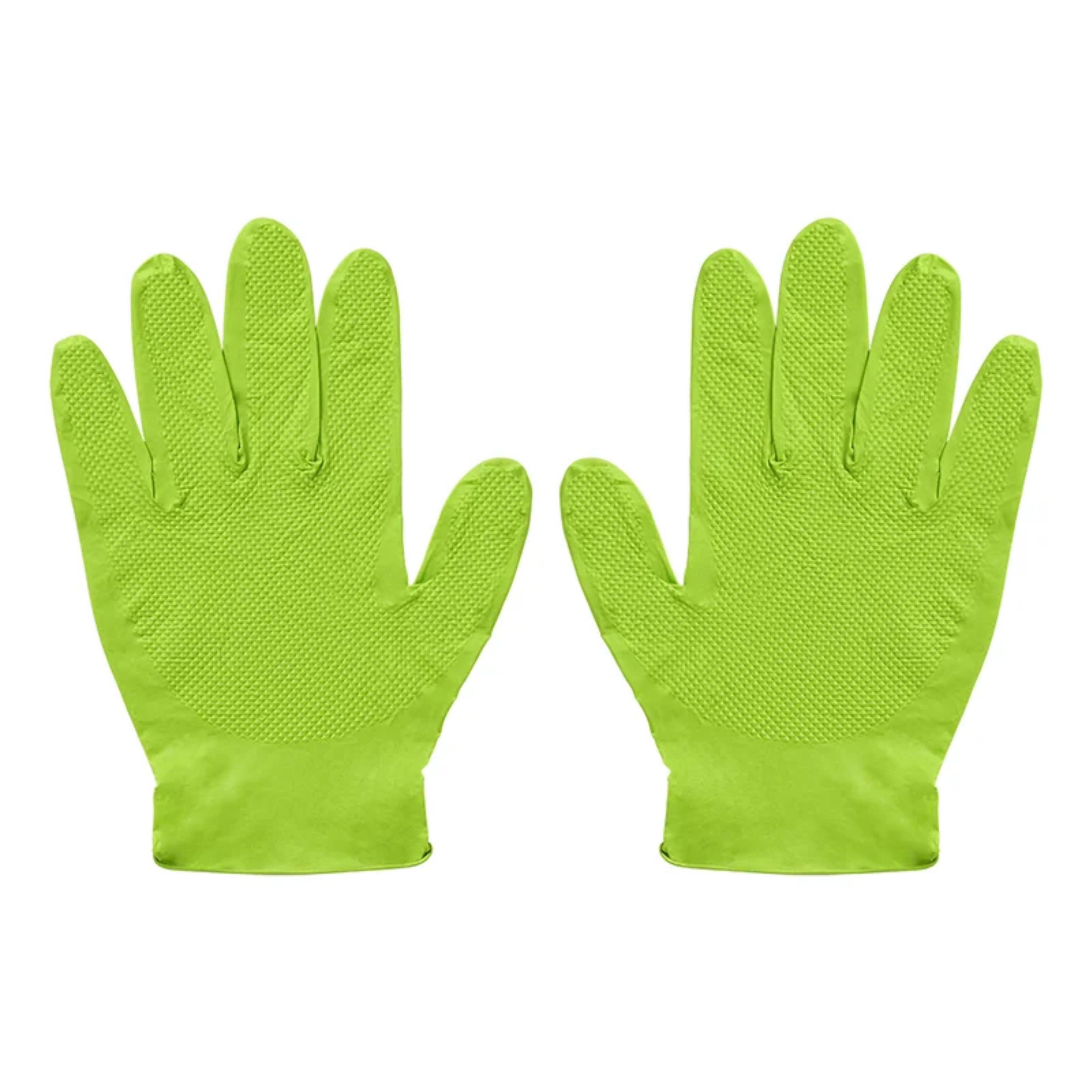 Nitril Einweghandschuhe Einweg-Handschuhe Einmalhandschuhe Gripp-IT Gr.XL grün