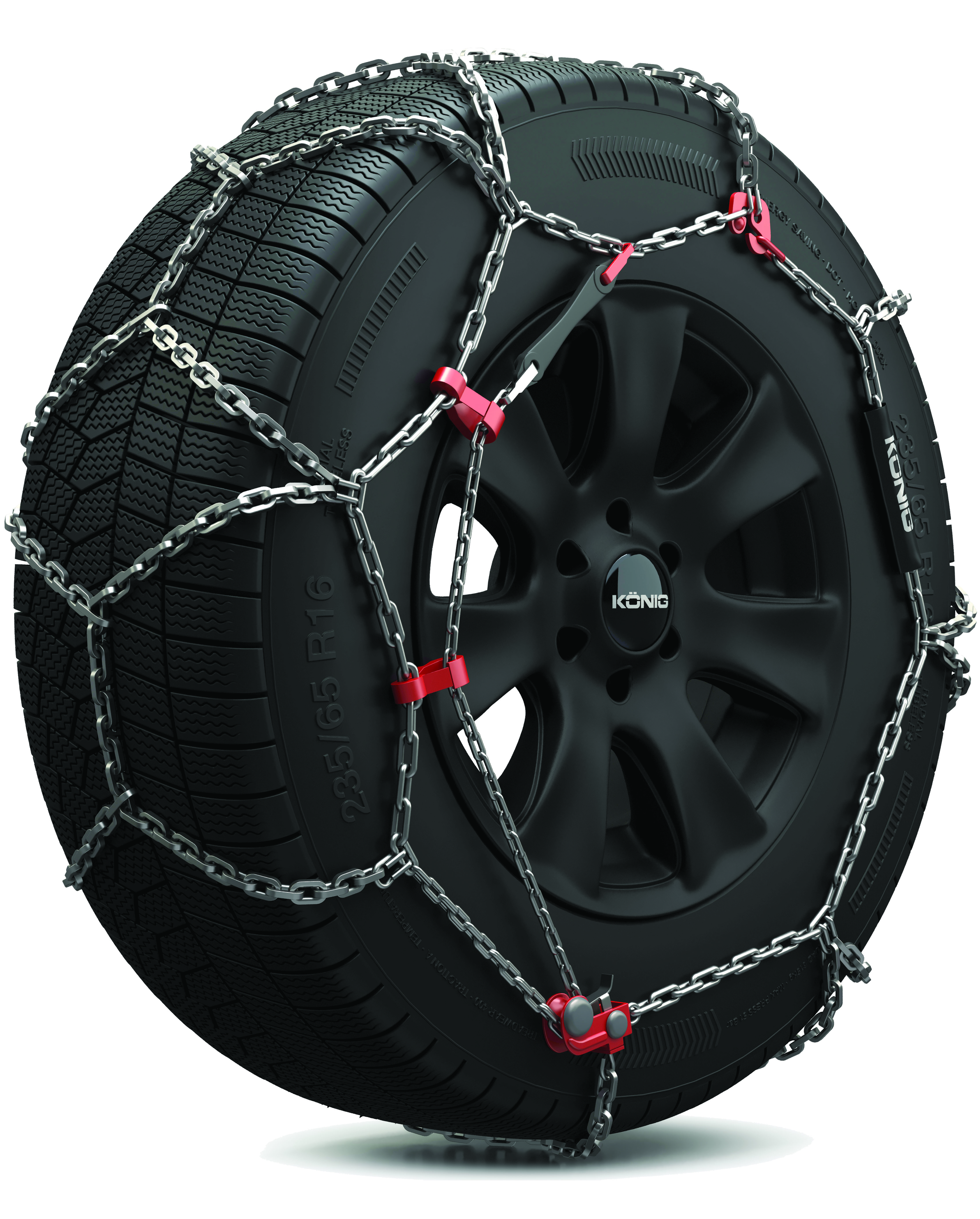 König Schneeketten XB-16 227 215/70-15 195/75-16 215/60-16 Bridgestone Duravis 