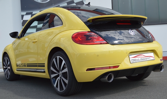 Friedrich Motorsport Duplex Auspuff Sportauspuff Endschalldämpfer für VW Beetle
