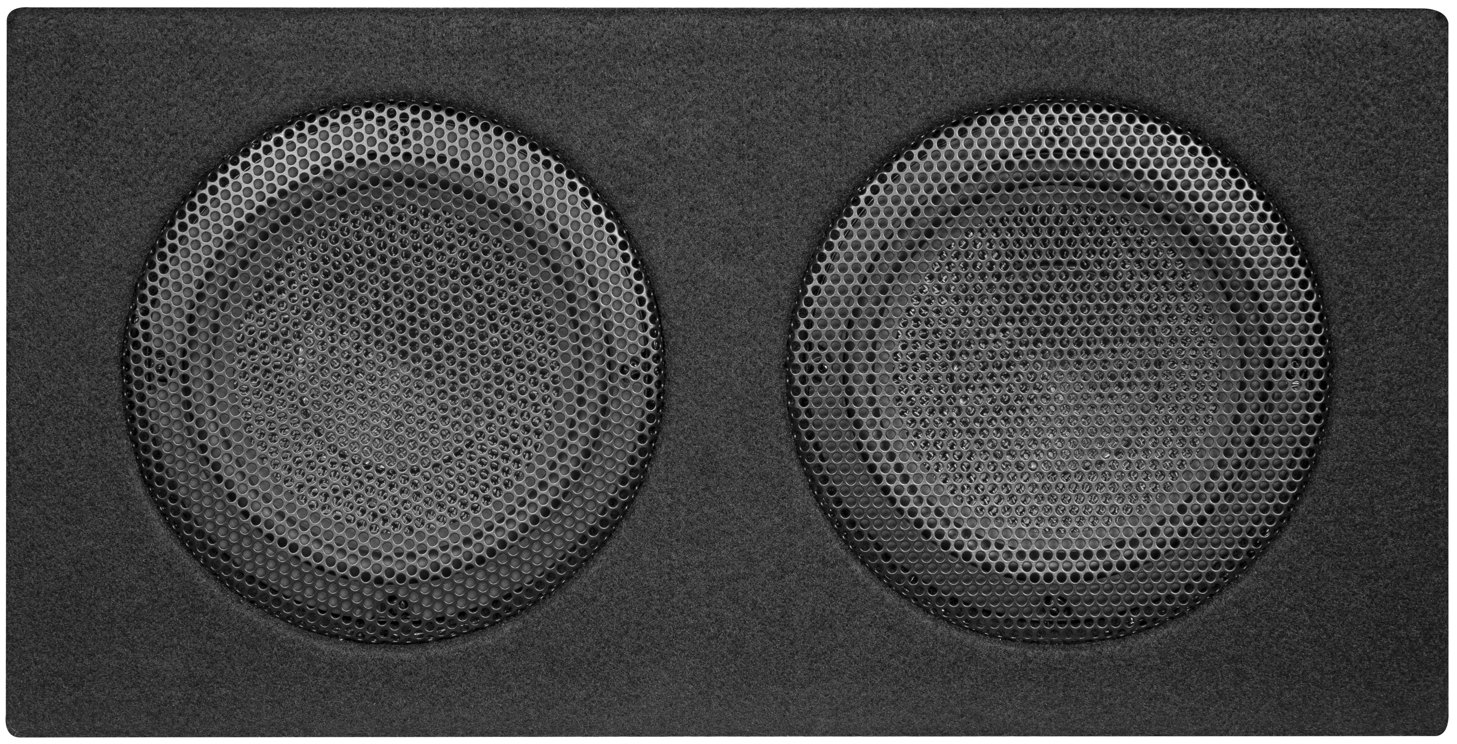 MUSWAY Dual Bassreflex-Gehäusesub MR-208Q Subwoofer Bassbox 800W