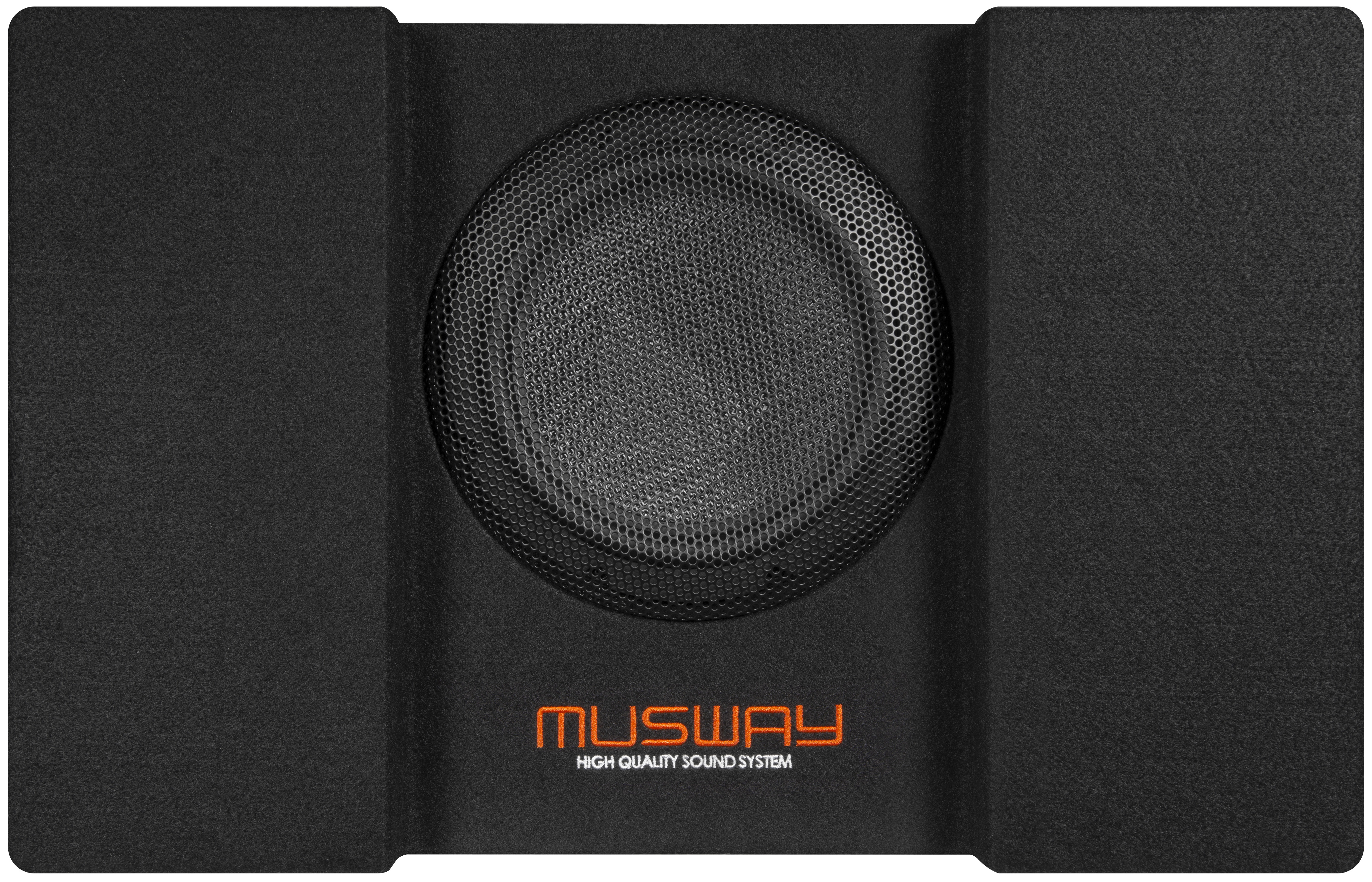 MUSWAY Single Bassreflex-Gehäusesub MF-108Q Subwoofer Bassbox 400W