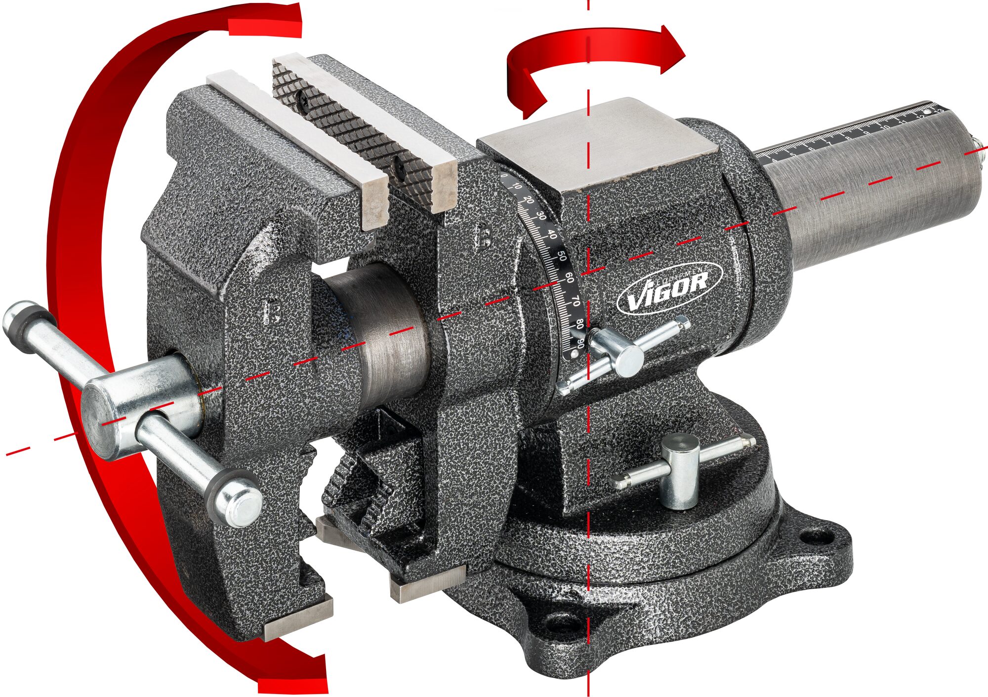 v6150ndetaildrehachsen