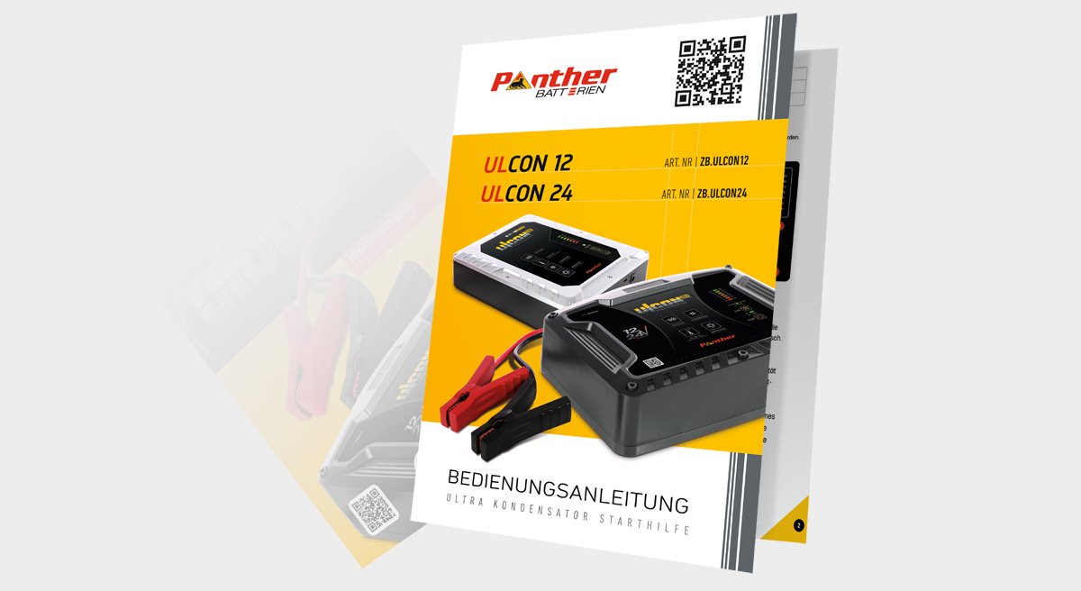 Panther Auto Starthilfe Jump Starter Ladegerät 12V 800A ULCON 12 Booster