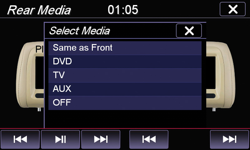 ESX VNS810-VW-G7 Multimedia Tuner für VW Golf 7 8 Zoll Display DVD Laufwerk