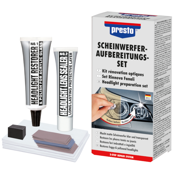 Scheinwerfer-Aufbereitungs-Set