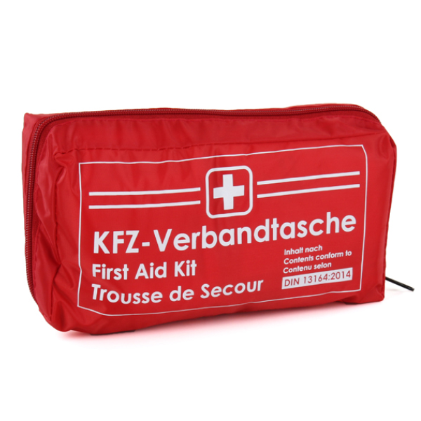Verbandtasche Verbandstasche Erste-Hilfe Verbandskasten PKW DIN13164 ROT