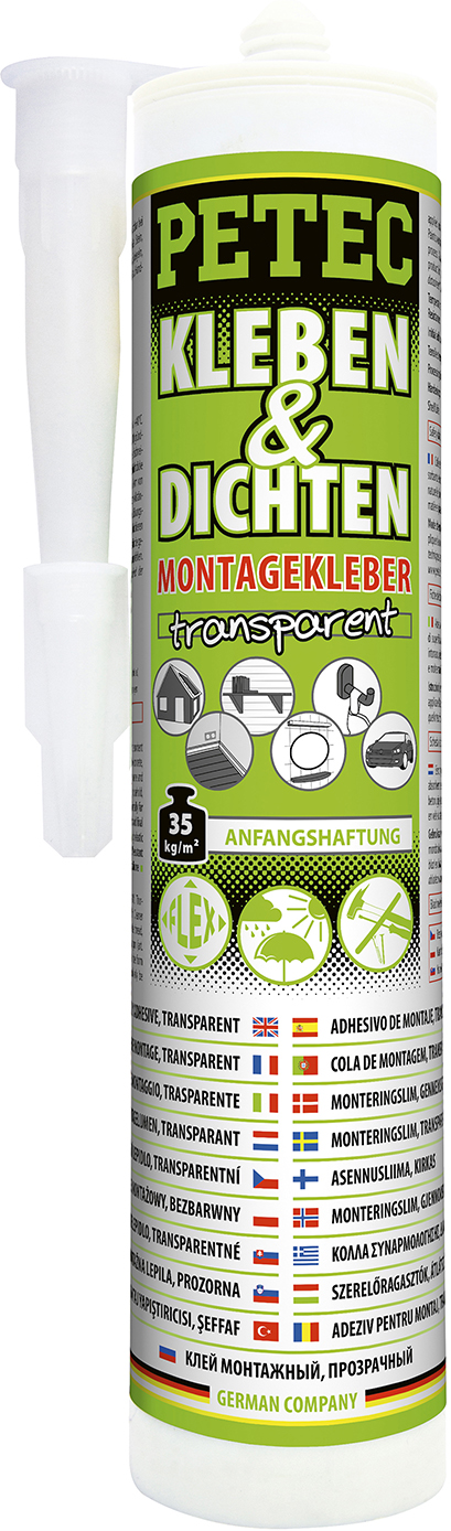 94929_kud_montagekleber_transparent_kartusche_vorne_petec